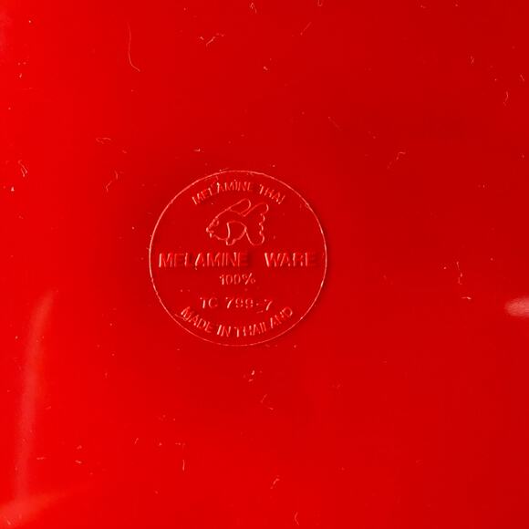 Vintage Gold Fish Brand Mid-Century Modern Melamine Stacking Lunchbox Snack Tote - Picture 2 of 12